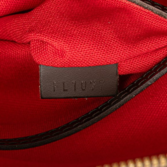 Louis Vuitton Damier Alma Handbag N51131 Brown PVC Leather Women's LOUIS VUITTON - Picture 7 of 8